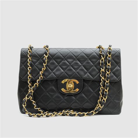 chanel classic flap bag large vs jumbo|chanel classic flap price singapore.